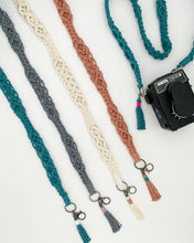 Load image into Gallery viewer, Zoe Macrame Camera Strap