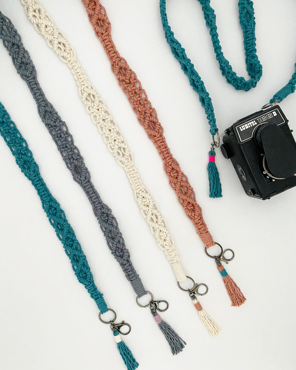 Macrame Projects Macrame Camera Strap Tutorial DIY Macramé Pattern