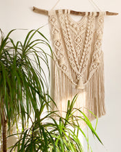 Load image into Gallery viewer, Large Natural Macrame Wall Hanging