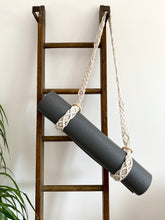 Load image into Gallery viewer, Zoe Macrame Yoga Mat Strap