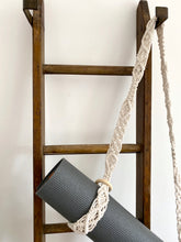 Load image into Gallery viewer, Zoe Macrame Yoga Mat Strap