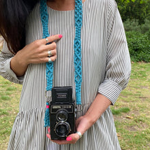 Load image into Gallery viewer, Zoe Macrame Camera Strap