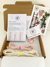 Load image into Gallery viewer, D.I.Y. Macrame Earrings