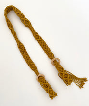 Load image into Gallery viewer, Zoe Macrame Yoga Mat Strap