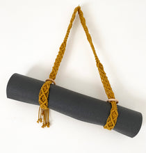 Load image into Gallery viewer, Zoe Macrame Yoga Mat Strap