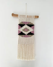 Load image into Gallery viewer, Aztec Inspired Macrame Wall Hanging