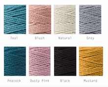 Load image into Gallery viewer, D.I.Y. Macrame Mini Wall Hanging Kit with Video
