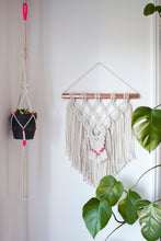 Load image into Gallery viewer, Modern Wall Hanging with Neon Accent