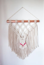 Load image into Gallery viewer, Modern Wall Hanging with Neon Accent