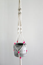 Load image into Gallery viewer, Plant Hanger with Neon Accent