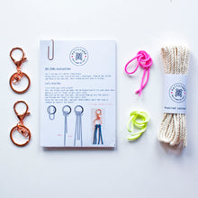Load image into Gallery viewer, D.I.Y. Macrame Keyring