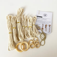 Load image into Gallery viewer, D.I.Y. Macrame Snowflakes