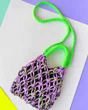 Load image into Gallery viewer, Aurora Macrame Bag - Medium Size with strap