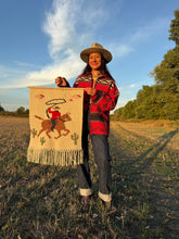 Load image into Gallery viewer, The Lone Rider – Handmade Cowboy Macramé Wall Hanging