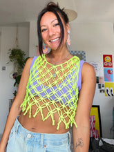 Load image into Gallery viewer, Neon Macrame Vests