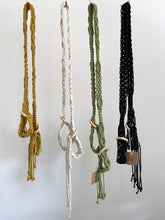 Load image into Gallery viewer, Zoe Macrame Yoga Mat Strap