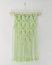 Load image into Gallery viewer, Macrame Wall Hanging with Neon Pop