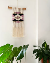 Load image into Gallery viewer, Aztec Inspired Macrame Wall Hanging