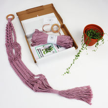 Load image into Gallery viewer, D.I.Y. Macrame Plant Hanger Kit
