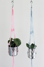Load image into Gallery viewer, Modern Rope Plant Hanger with Carabiner - Assorted Colours