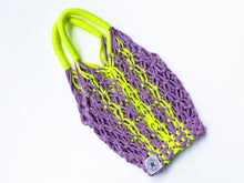 Load image into Gallery viewer, Two tone Macrame Bags